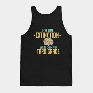 Microbioligy - Five Time Extinction - Event Champion Tardigrade Tank Top